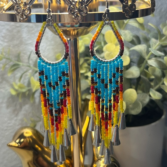Beaded Earrings - Picture 3 of 3